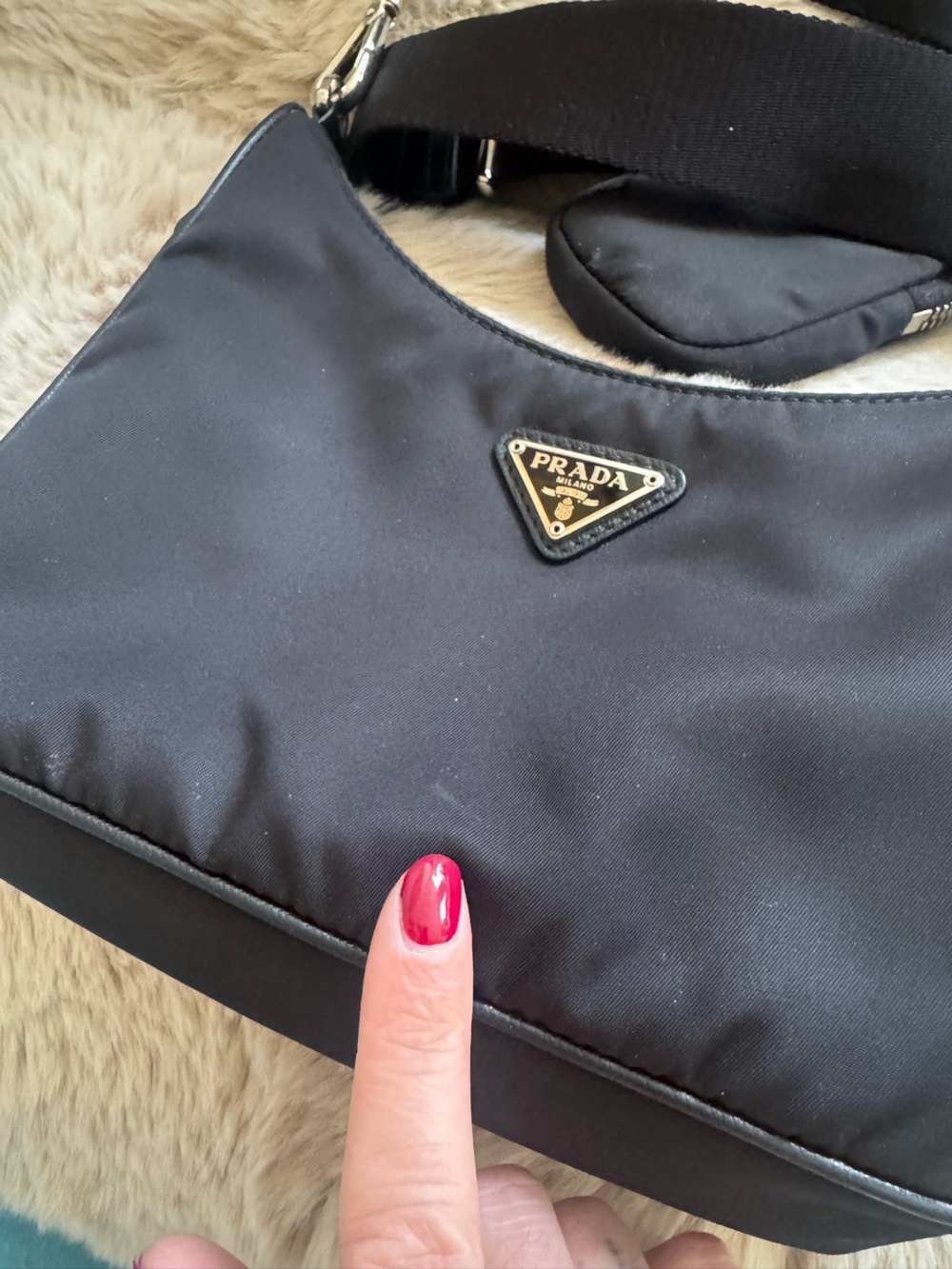 Prada 2005 Black Nylon re-edition - Picture 9 of 12